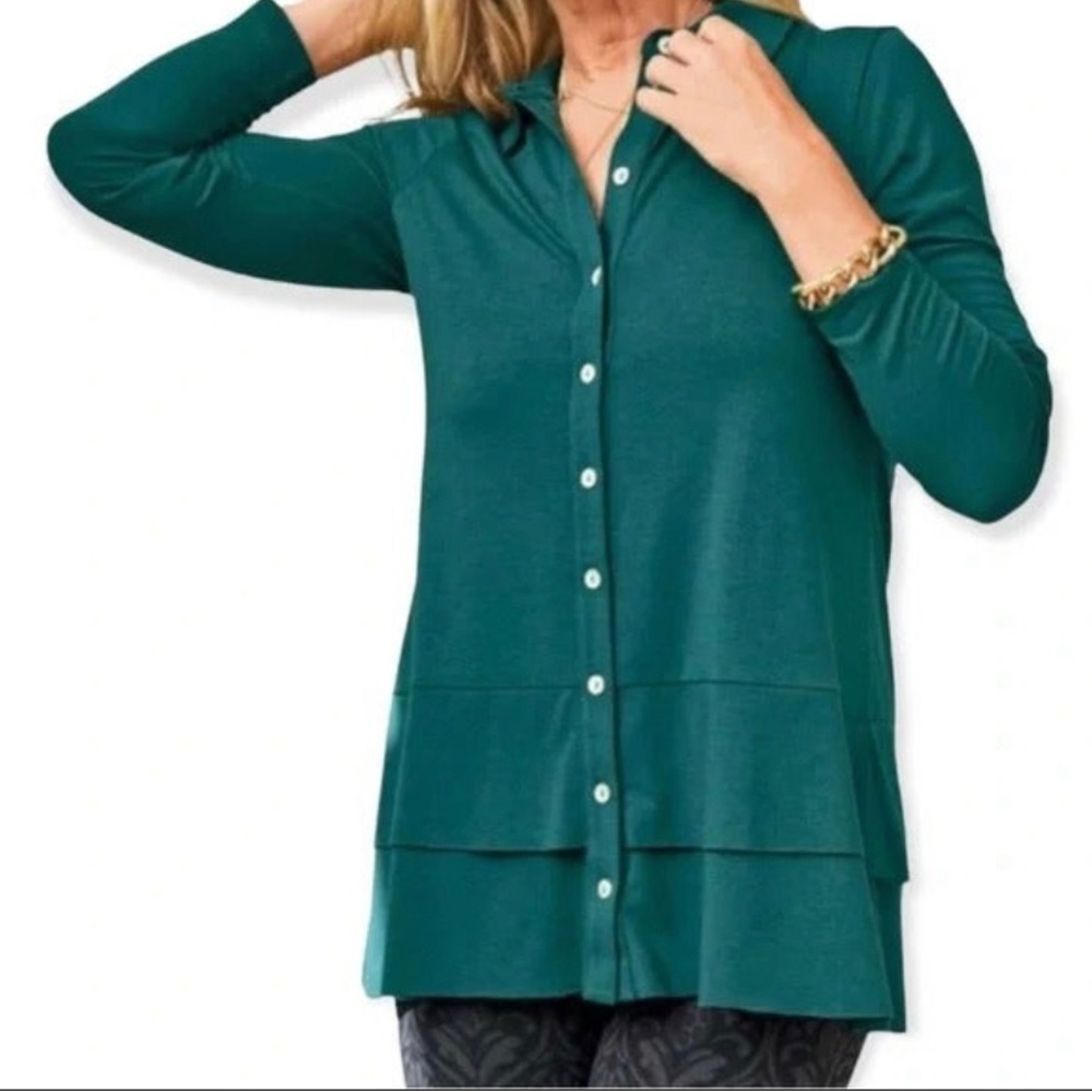 Soft Surroundings Cettina Tunic Top